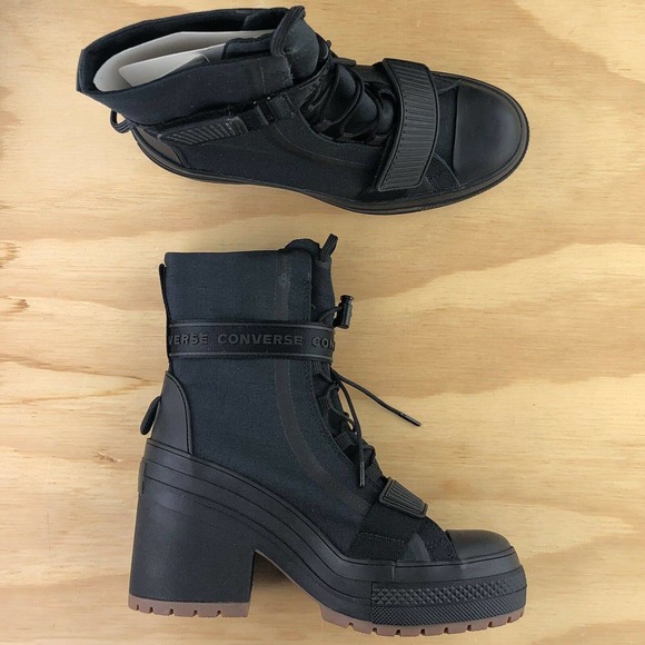 Converse Chuck Taylor All Star GR82 Heel Boots Sz - Picture 3 of 9